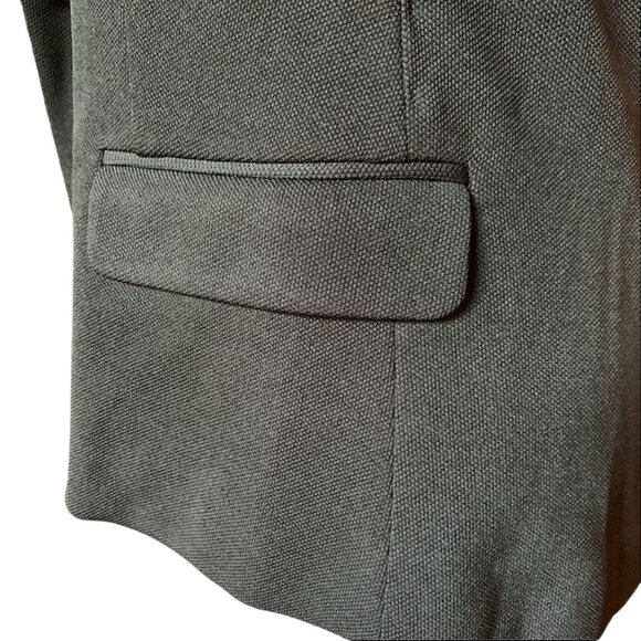 LOVE TREE - Black Blazer with Black & White Elbow Patch - large - Picture 9 of 11
